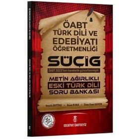 Edebiyat TV Yayınları ÖABT Türk Dili Edebiyatı SÜÇİG Metin Ağırlıklı Eski Türk Dili Soru Bankası