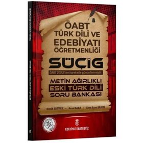 Edebiyat TV Yayınları ÖABT Türk Dili Edebiyatı SÜÇİG Metin Ağırlıklı Eski Türk Dili Soru Bankası
