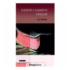 EDEBİYATI HAKIKIYYE DERSLERI - ALI KEMAL