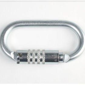 Edelweiss Z103 MZ103 Otomatik Kilitli Çelik Oval Karabina