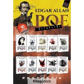 Edgar Allan Poe Seti 10 Kitap Takım - edgar allen poe