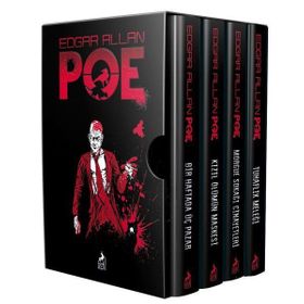 Edgar Allan Poe Seti - 4 Kitap Takım - Edgar Allan Poe