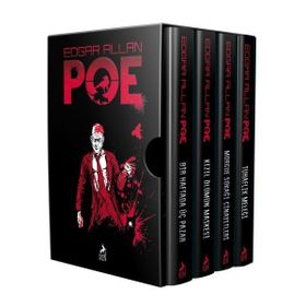 Edgar Allan Poe Seti - 4 Kitap Takım - Edgar Allan Poe