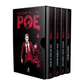 Edgar Allan Poe Seti - 4 Kitap Takım - Edgar Allan Poe