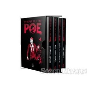 Edgar Allan Poe Seti - 4 Kitap Takım - Edgar Allan Poe