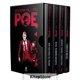 Edgar Allan Poe Seti - 4 Kitap Takım - Edgar Allan Poe