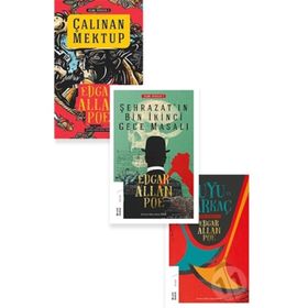Edgar Allan Poe Seti - İngilizce 3 Kitap - Edgar Allan Poe