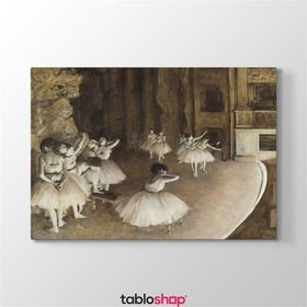 Edgar Degas - Ballet Rehearsal Tablosu