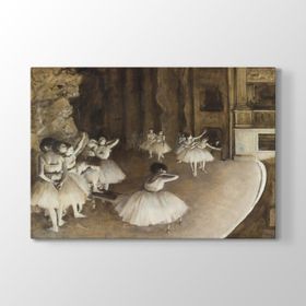 Edgar Degas - Ballet Rehearsal Tablosu