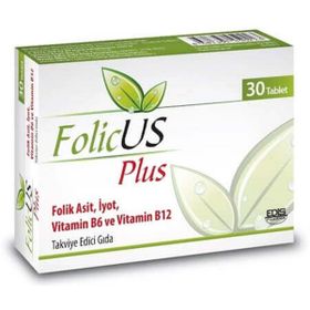 Edis Pharma FolicUS Plus 30 Tablet