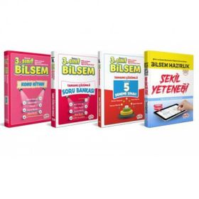 Editör 3. Sınıf Bilsem 4'lü Hazırlık Kitapları Seti
