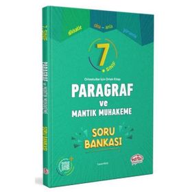 Editör 7. Sınıf Paragraf ve Mantık Muhakeme Soru Bankası