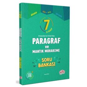 Editör 7. Sınıf Paragraf ve Mantık Muhakeme Soru Bankası