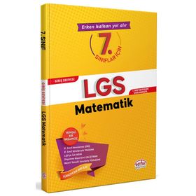 Editör 7. Sınıflar için LGS Matematik
