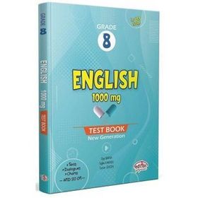 Editör 8 Grade English 1000 mg Test Book-Editör Yayınları