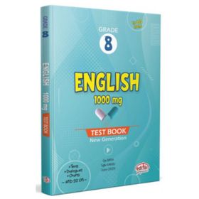 Editör 8 Grade English 1000 mg Test Book-Editör Yayınları