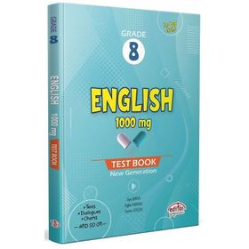 Editör 8 Grade English 1000 mg Test Book-Editör Yayınları
