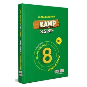 Editör 8.Sınıf Kamp Fenomen LGS Tamamı Çözümlü 8 Deneme Sınavı