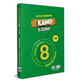 Editör 8.Sınıf Kamp Fenomen LGS Tamamı Çözümlü 8 Deneme Sınavı