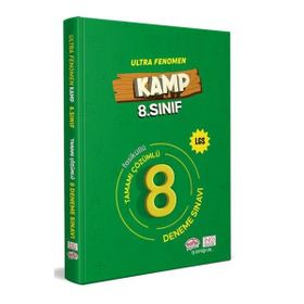 Editör 8.Sınıf Kamp Fenomen LGS Tamamı Çözümlü 8 Deneme Sınavı