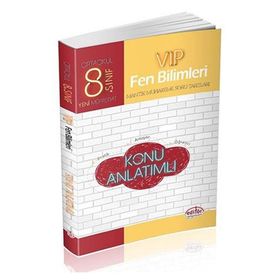 Editör 8. Sınıf VIP Fen Bilimleri Konu Anlatımlı - İhsan Yaman