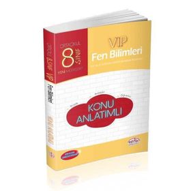 Editör 8. Sınıf VIP Fen Bilimleri Konu Anlatımlı - İhsan Yaman