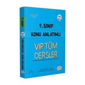 Editör 9. Sınıf Vip Tüm Dersler Konu Anlatımlı Mavi Kitap