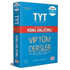 Editör Tyt Vıp Tüm Dersler Konu Anlatımlı