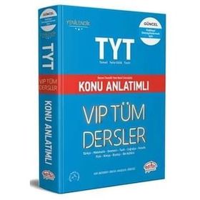 Editör Tyt Vıp Tüm Dersler Konu Anlatımlı