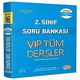 Editör Vip Mavi 2. Sınıf Tüm Dersler Soru Bankası