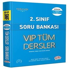 Editör Vip Mavi 2. Sınıf Tüm Dersler Soru Bankası