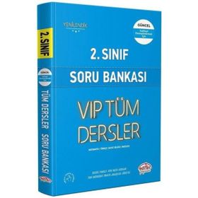 Editör Vip Mavi 2. Sınıf Tüm Dersler Soru Bankası