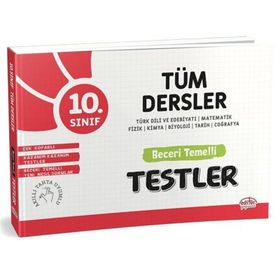 Editör Yayınevi 10. Sınıf Tüm Dersler Beceri Temelli Testler