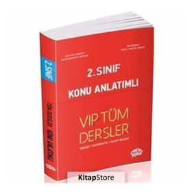 Editör Yayınevi 2. Sınıf Tüm Dersler Konu Anlatımlı