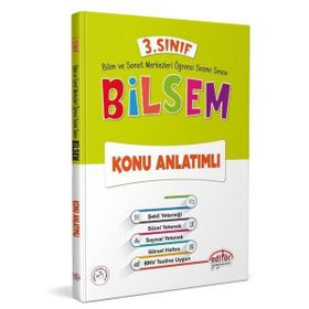 Editör Yayınevi 3. Sınıf Bilsem Konu Anlatımlı