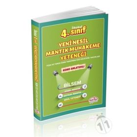 Editör Yayınevi 4. Sınıf Bilsem Yeni Nesil Mantık Muhakeme Yeteneği Konu Anlatımlı