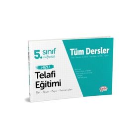 Editör Yayınevi 5. Sınıf Tüm Dersler Hızlı Telafi Eğitimi