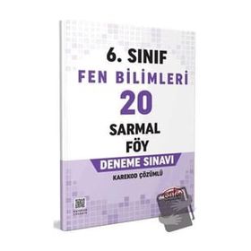 Editör Yayınevi - 6. Sınıf Fen Bilimleri 20 Sarmal Föy Deneme Sınavı