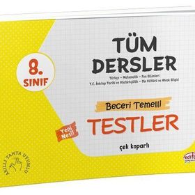Editör Yayınevi 8. Sınıf LGS Tüm Dersler Beceri Temelli Testler
