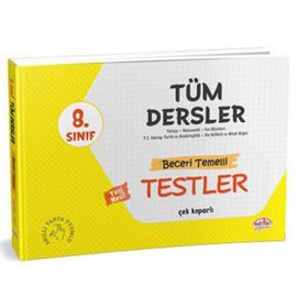 Editör Yayınevi 8. Sınıf LGS Tüm Dersler Beceri Temelli Testler