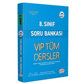 Editör Yayınevi 8.Sınıf LGS VIP Tüm Dersler Soru Bankası Mavi Kitap