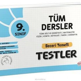 Editör Yayınevi 9. Sınıf Tüm Dersler Beceri Temelli Testler