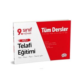 Editör Yayınevi 9. Sınıf Tüm Dersler Hızlı Telafi Eğitimi