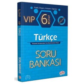 Editör Yayınevi Editör Yayınları 6. Sınıf VIP Türkçe Soru Bankası