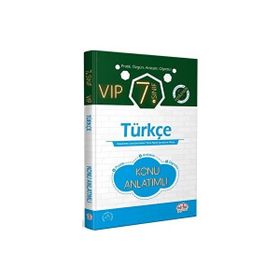 Editör Yayınevi Editör Yayınları ​7. Sınıf VIP Türkçe Hızlı Konu Anlatımlı