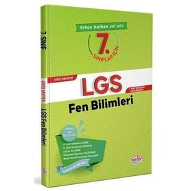 Editör Yayınevi Editör Yayınları 7. Sınıflar İçin LGS Fen Bilimleri