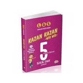 Editör Yayınevi LGS Kazan Kazan Tamamı Çözümlü 5 Deneme Sınavı Fasiküllü
