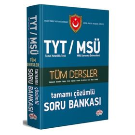 Editör Yayınevi TYT MSÜ Tüm Dersler Çözümlü Soru Bankası