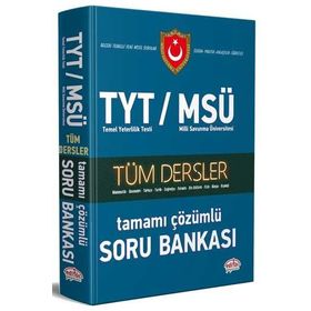 Editör Yayınevi TYT MSÜ Tüm Dersler Çözümlü Soru Bankası
