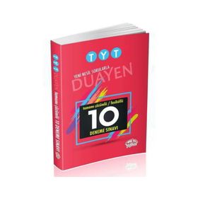 Editör Yayınevi TYT Tamamı Çözümlü Fasiküllü 10 Adet Deneme Sınavı